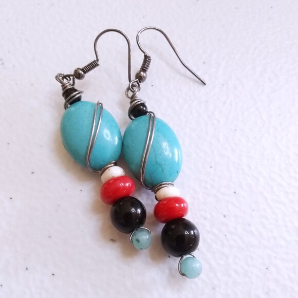 3 Pairs of Handmade Earrings! Hostess Gifts ~ Gift Exchange ~ Winter Birthdays - Picture 5 of 14